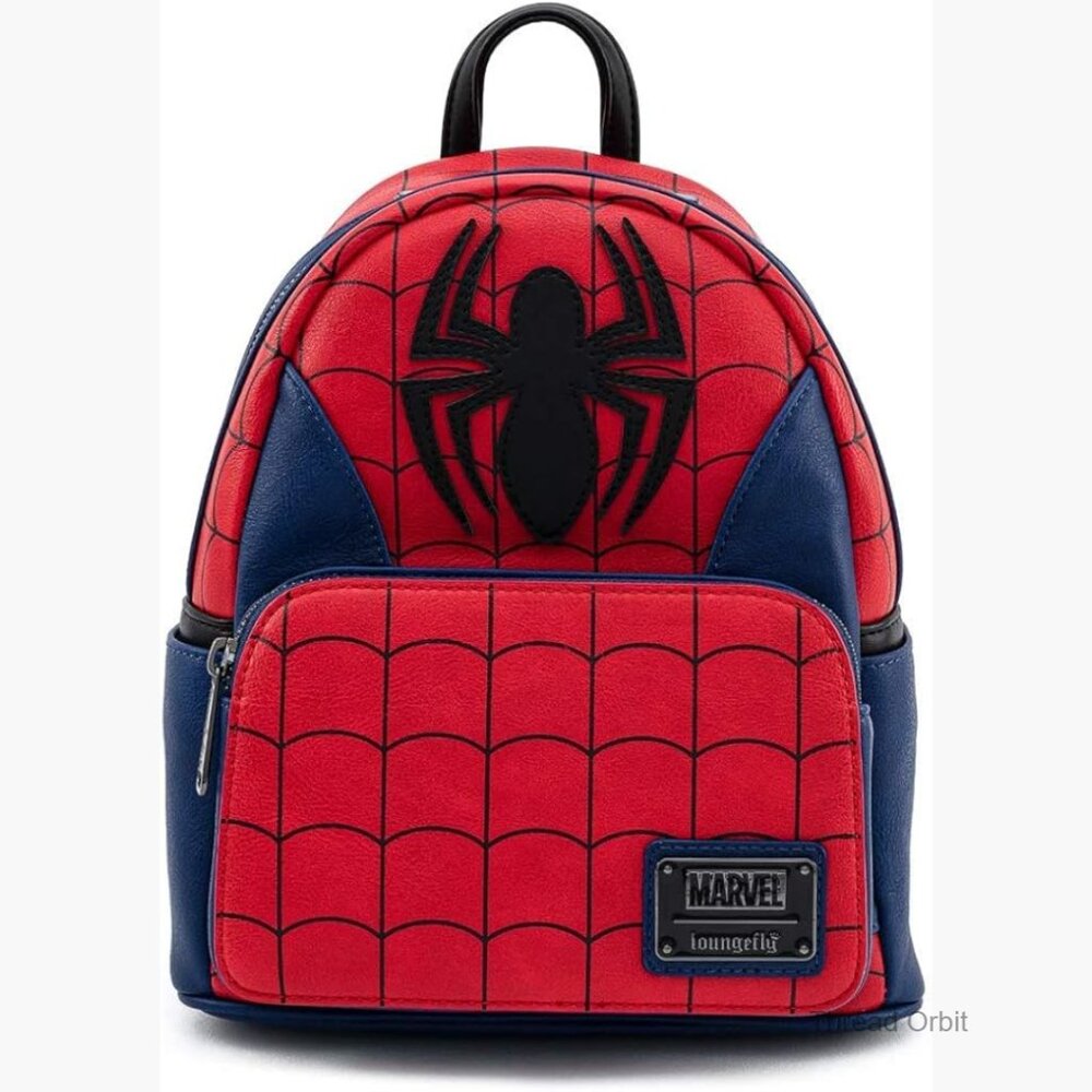 Marvel Spider-Man Faux Leather Shoulder Bag with Double Straps